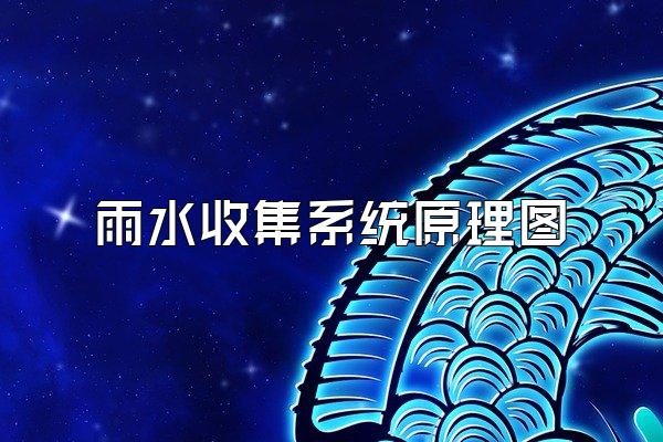 雨水收集系统原理图