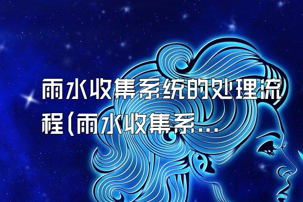 雨水收集系统的处理流程(雨水收集系统的处理流程)